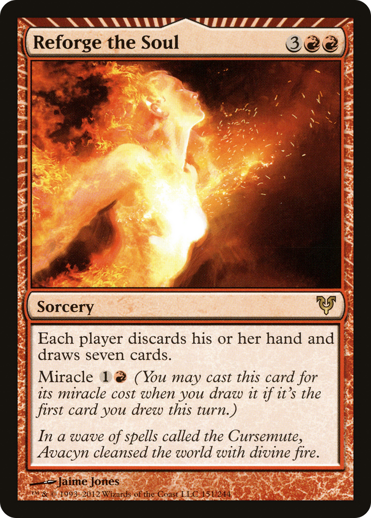 Reforge the Soul (AVR-151) [Avacyn Restored] Foil
