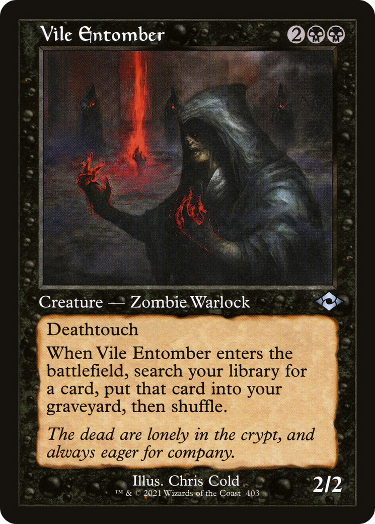 Vile Entomber (Retro Frame) (MH2-403) [Modern Horizons 2] Foil
