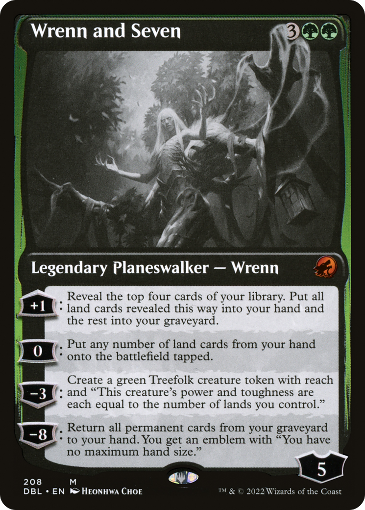 Wrenn and Seven (DBL-208) [Innistrad: Double Feature]