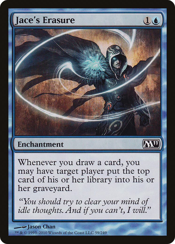 Jace's Erasure (M11-059) [Magic 2011] Foil