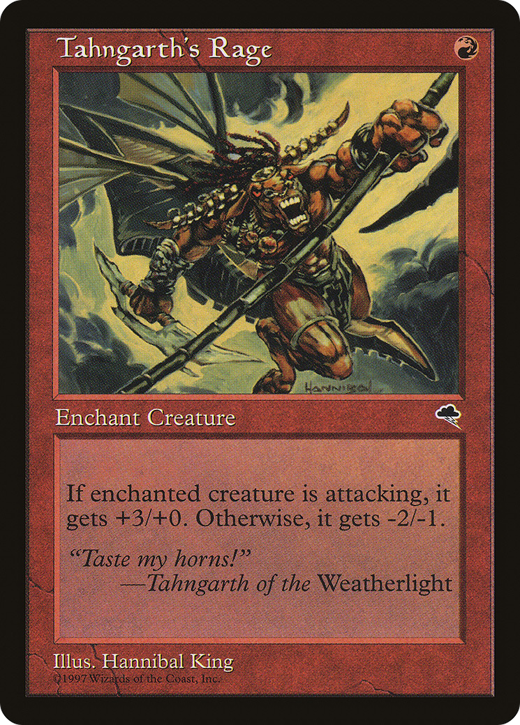 Tahngarth's Rage (TMP-209) [Tempest]