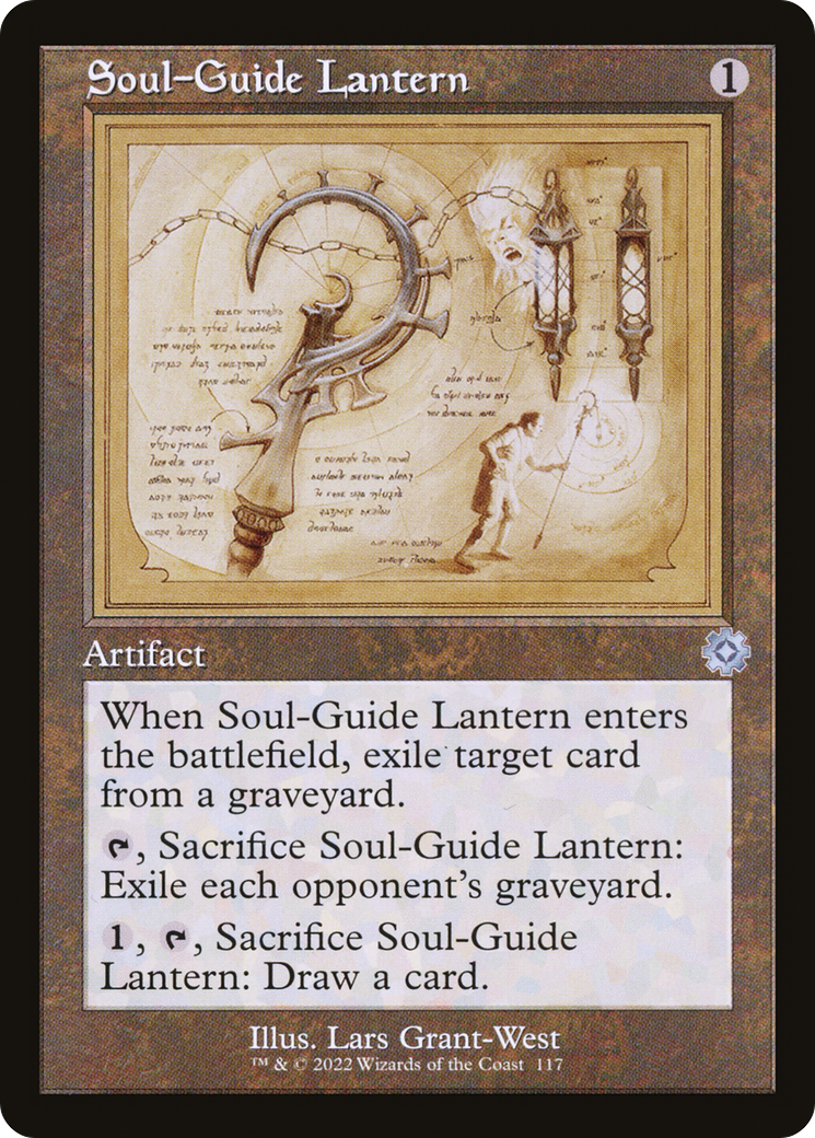 Soul-Guide Lantern (Schematic) (BRR-117) [The Brothers' War Retro Artifacts] Foil