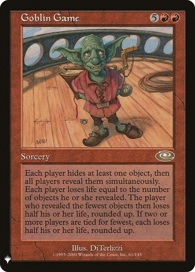 Goblin Game (LIST-61/143) [The List]