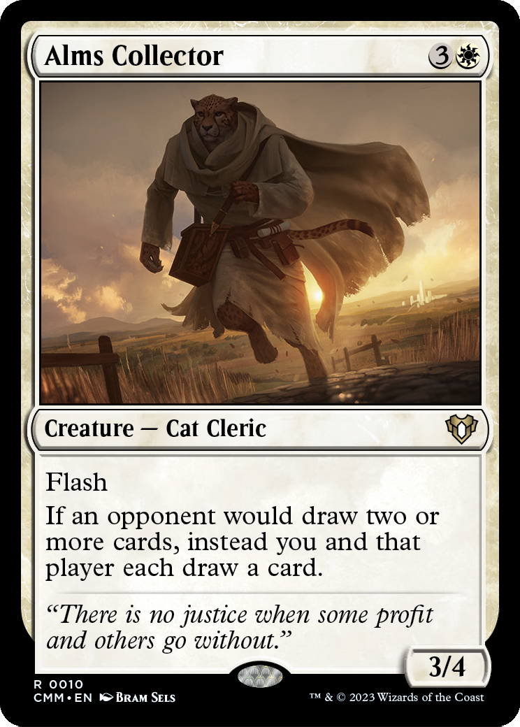 Alms Collector (CMM-010) [Commander Masters] Foil