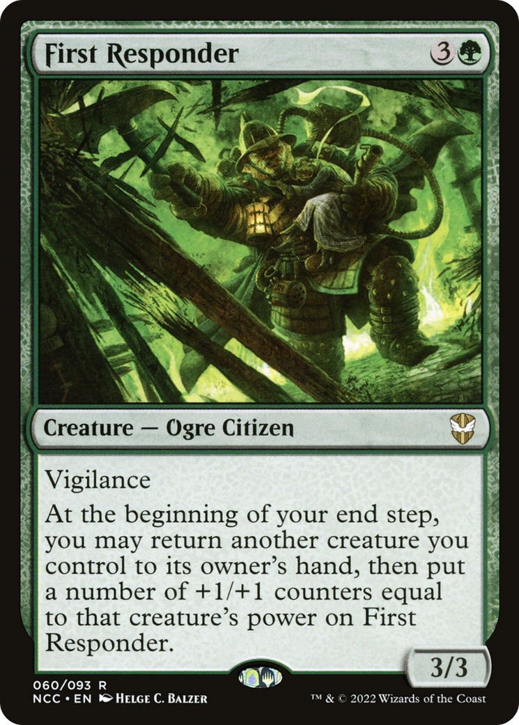 First Responder [Commander: Streets of New Capenna]