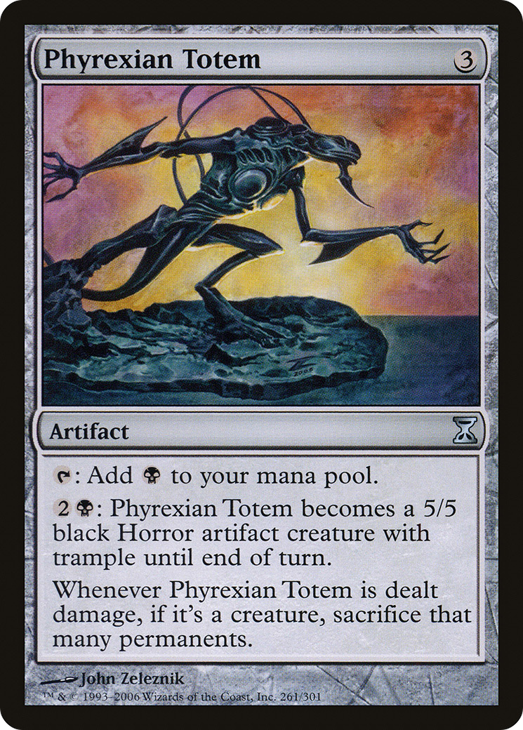 Phyrexian Totem (TSP-261) [Time Spiral]