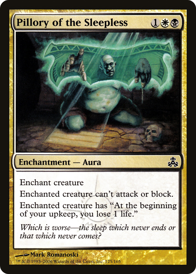Pillory of the Sleepless (GPT-125) [Guildpact]