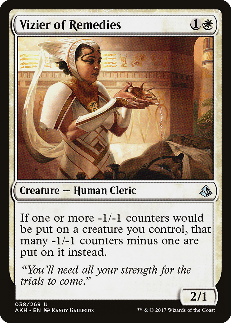 Vizier of Remedies (AKH-038) [Amonkhet] Foil