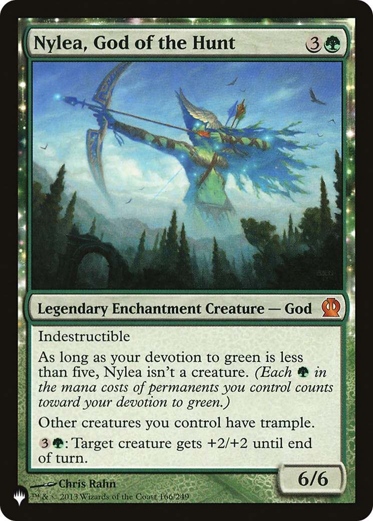 Nylea, God of the Hunt (LIST-166/249) [The List]