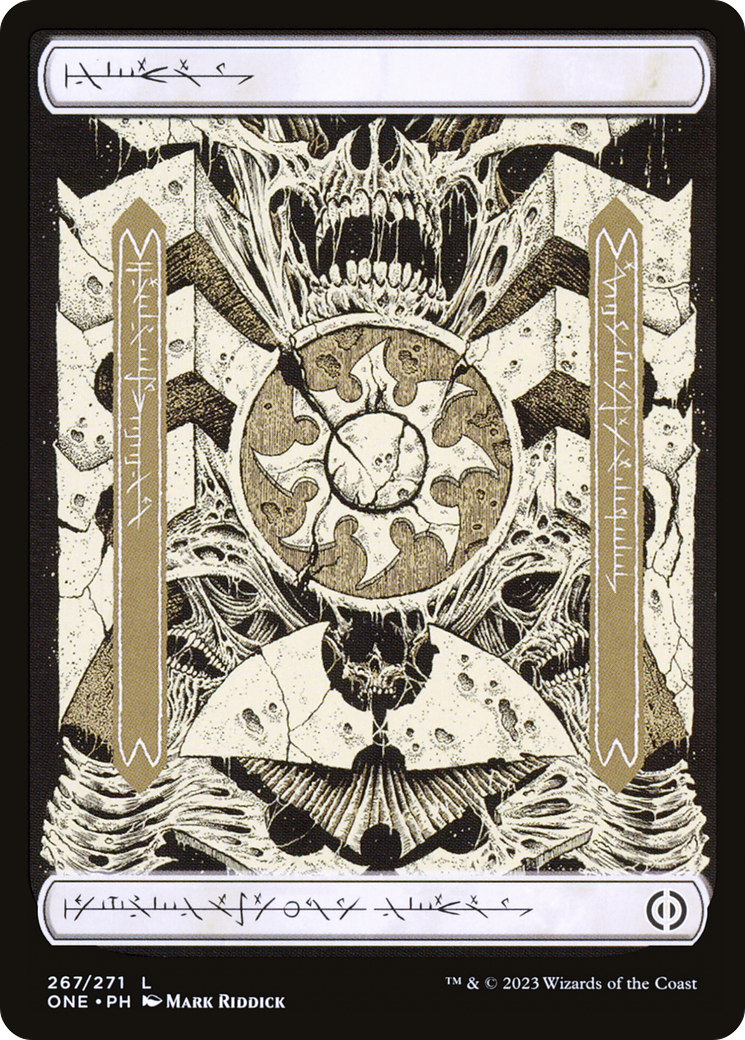 Plains (267) - Full Art (ONE-267) [Phyrexia: All Will Be One]
