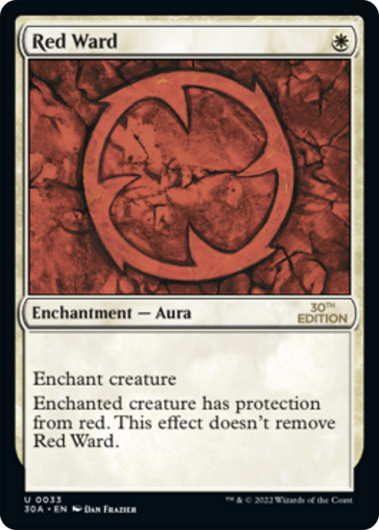 Red Ward (30A-033) [30th Anniversary Edition]