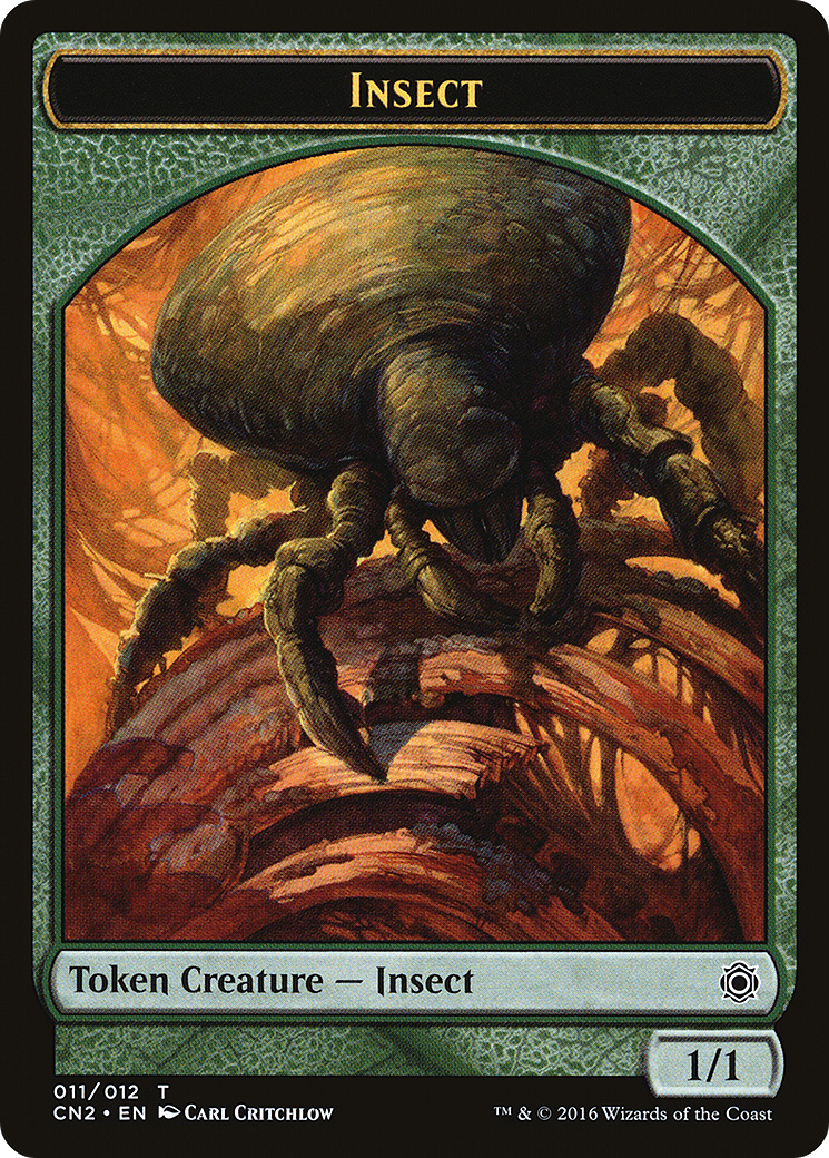 Insect Token (CN2-011) [Conspiracy: Take the Crown Tokens]