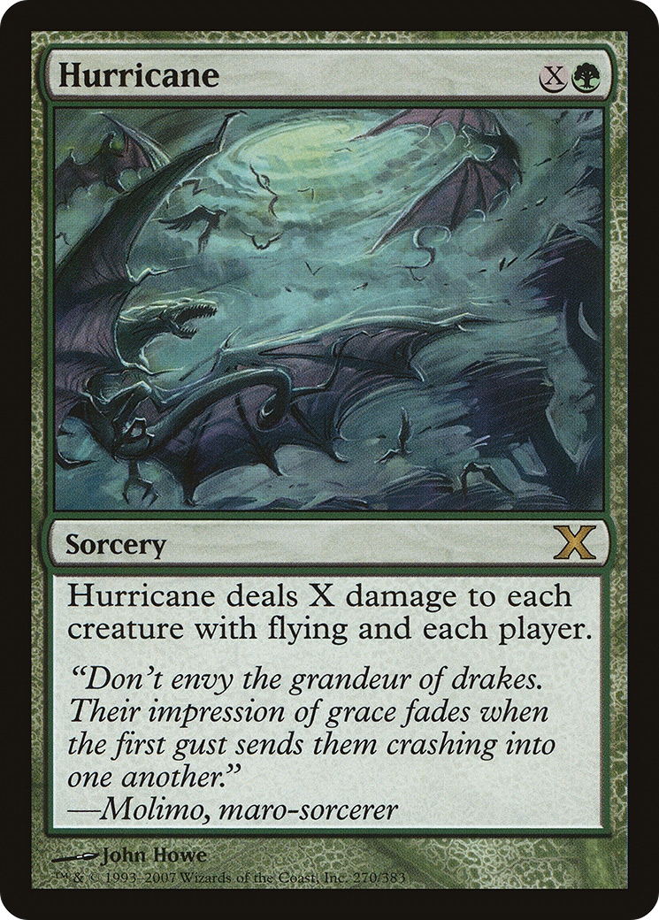 Hurricane (10E-270) [Tenth Edition] Foil
