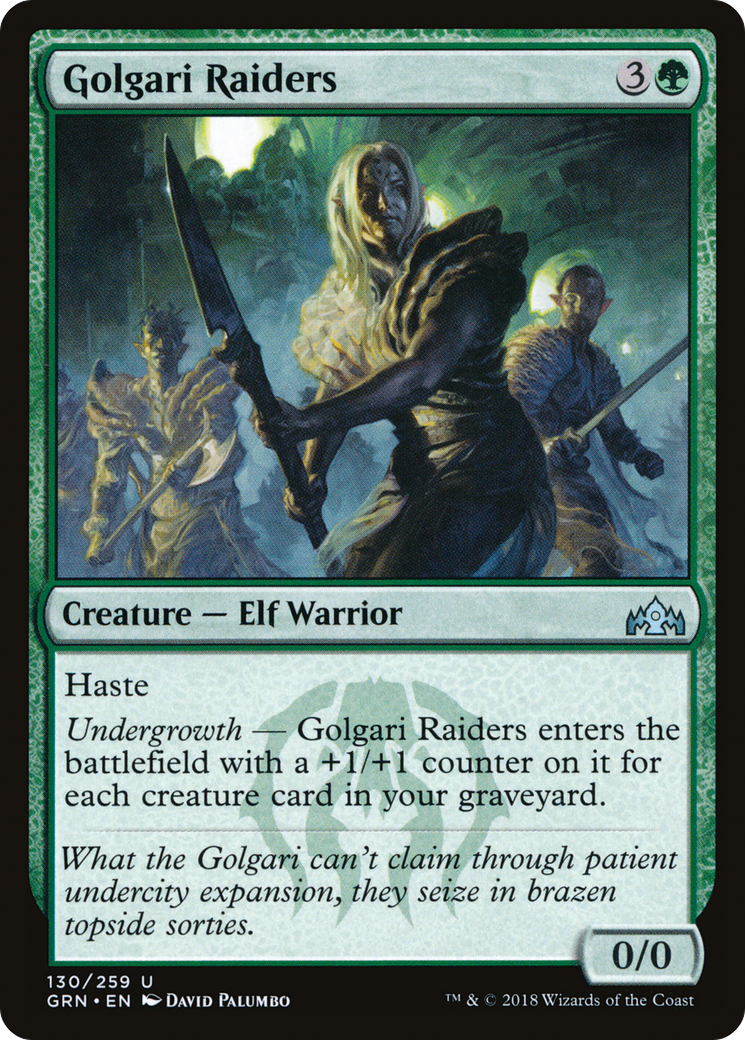Golgari Raiders (GRN-130) [Guilds of Ravnica]