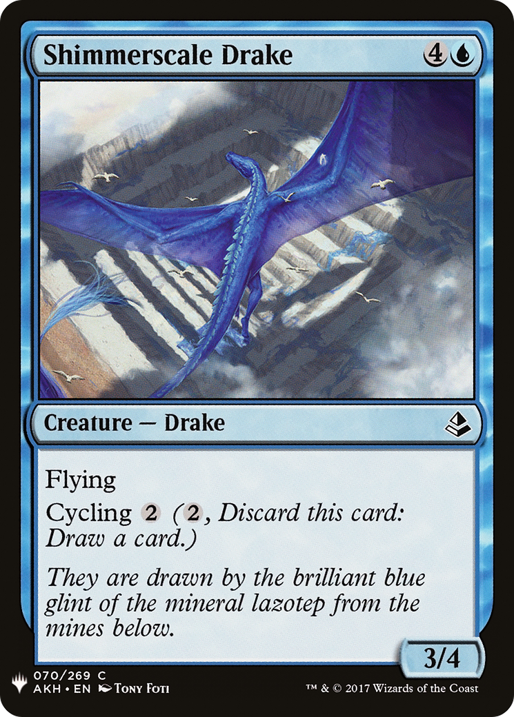 Shimmerscale Drake (LIST-070) [The List]