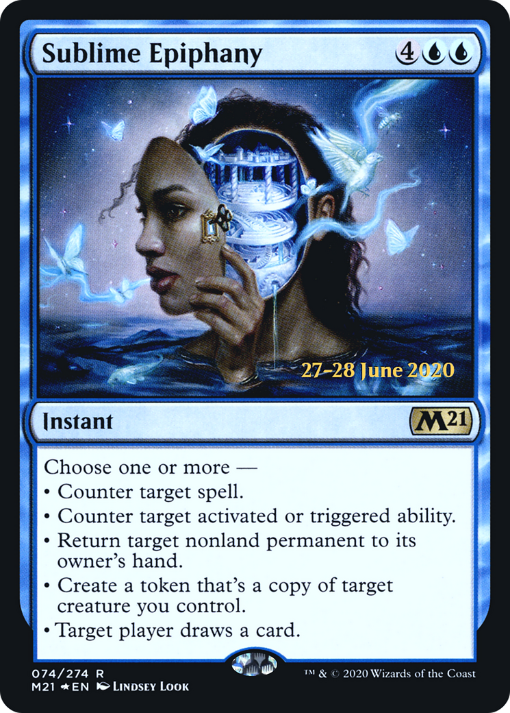 Sublime Epiphany (PRE-074) [Core Set 2021 Promos] Foil