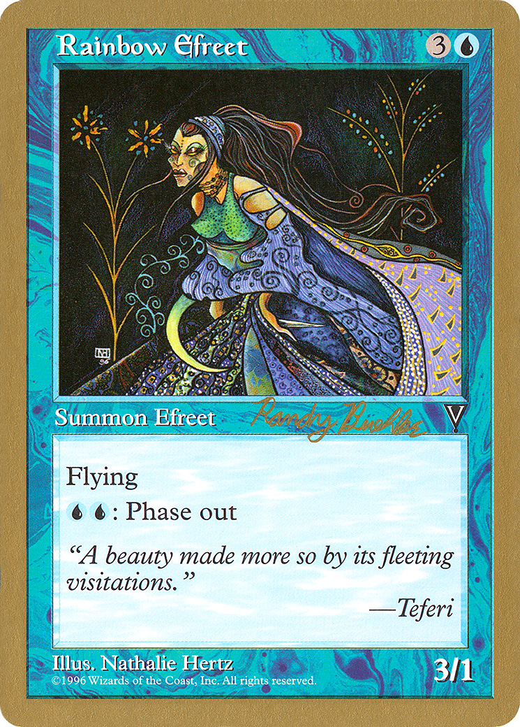 Rainbow Efreet - 1998 Randy Buehler (VIS) [World Championship Decks 1998]