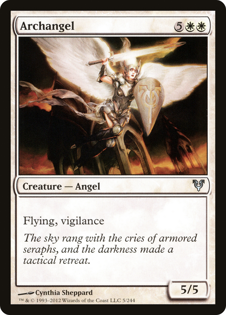 Archangel (AVR-005) [Avacyn Restored] Foil