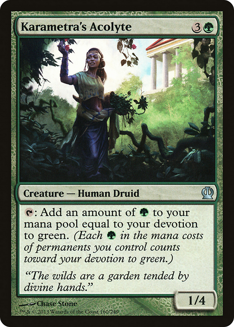 Karametra's Acolyte (THS-160) [Theros]