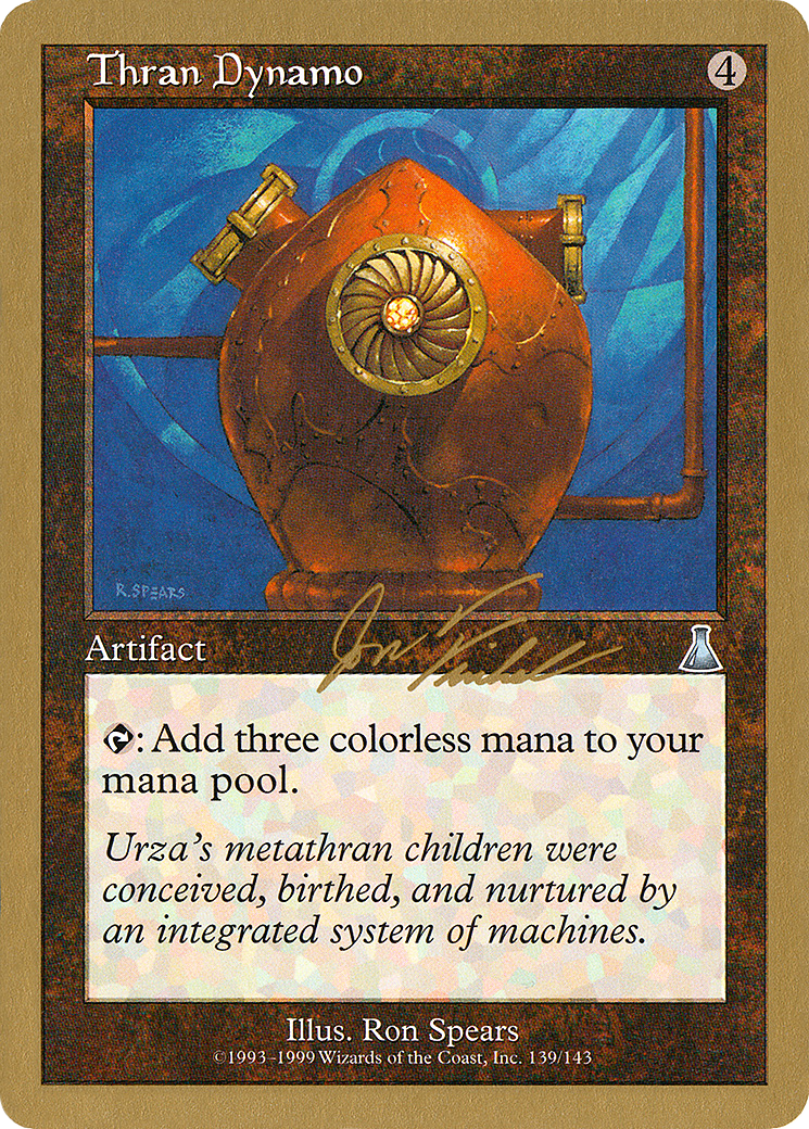 Thran Dynamo - 2000 Jon Finkel (UDS) [World Championship Decks 2000]