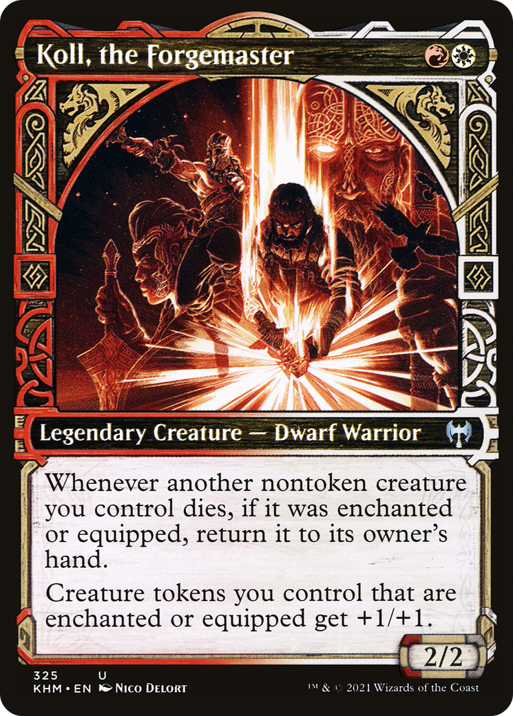 Koll, the Forgemaster (Showcase) (KHM-325) [Kaldheim]