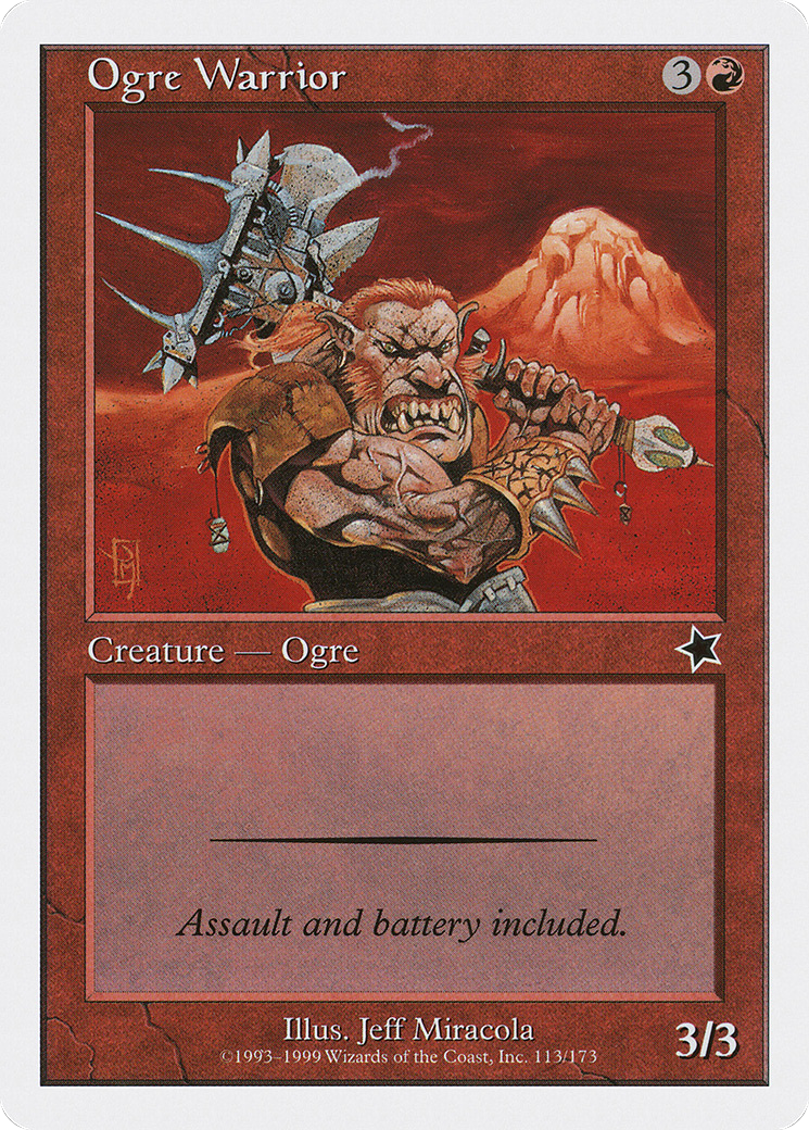 Ogre Warrior (S99-113) [Starter 1999]