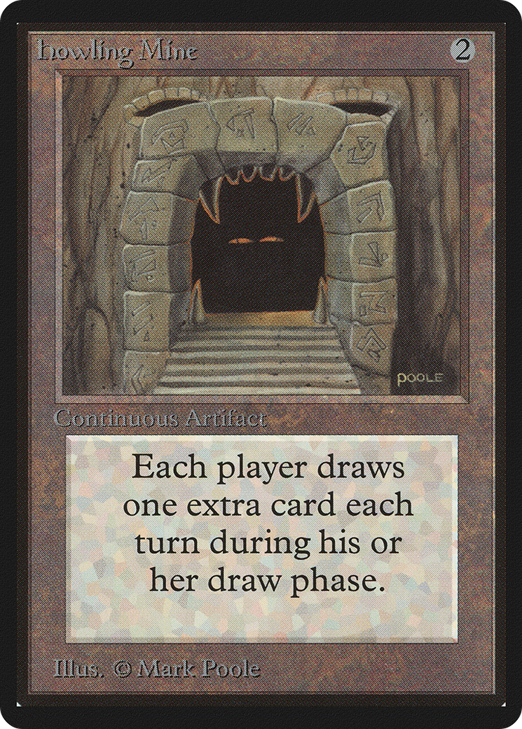 Howling Mine (LEB-248) [Limited Edition Beta]