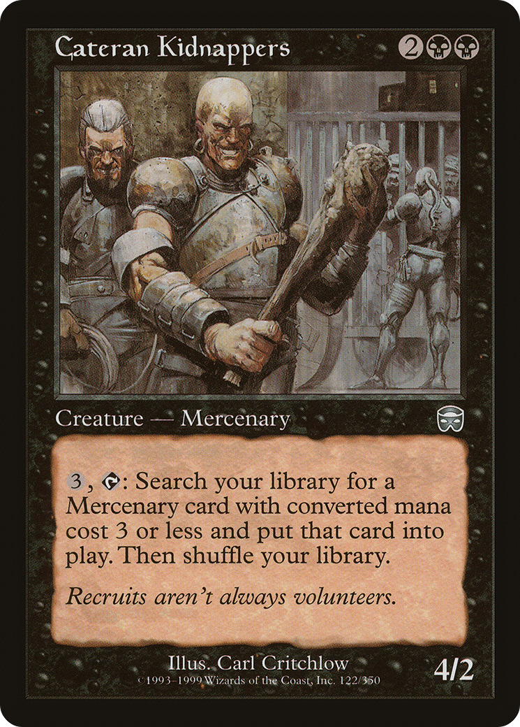Cateran Kidnappers (MMQ-122) [Mercadian Masques]