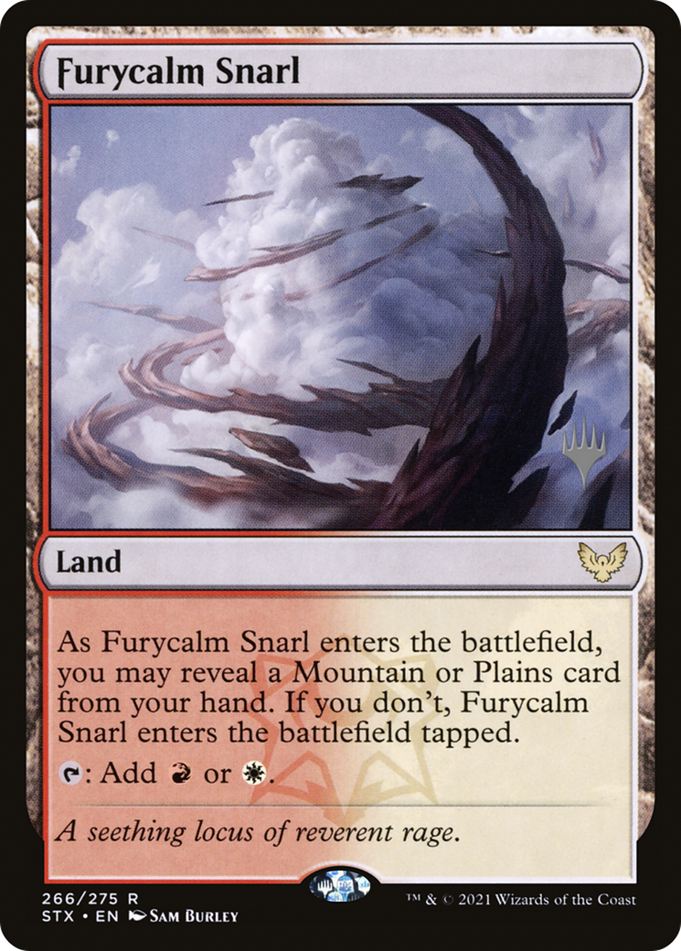 Furycalm Snarl (PPSTX-266) [Promo Pack: Strixhaven: School of Mages Promos] Foil