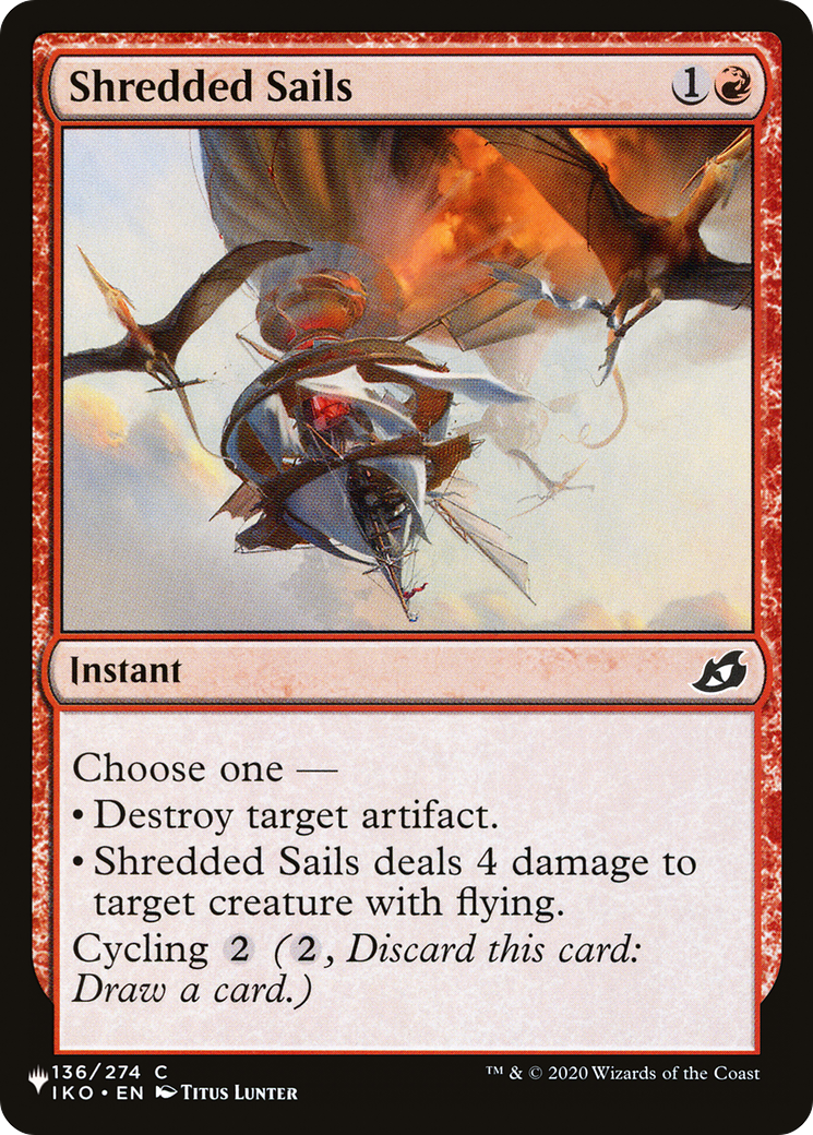 Shredded Sails (LIST-136/274) [The List]