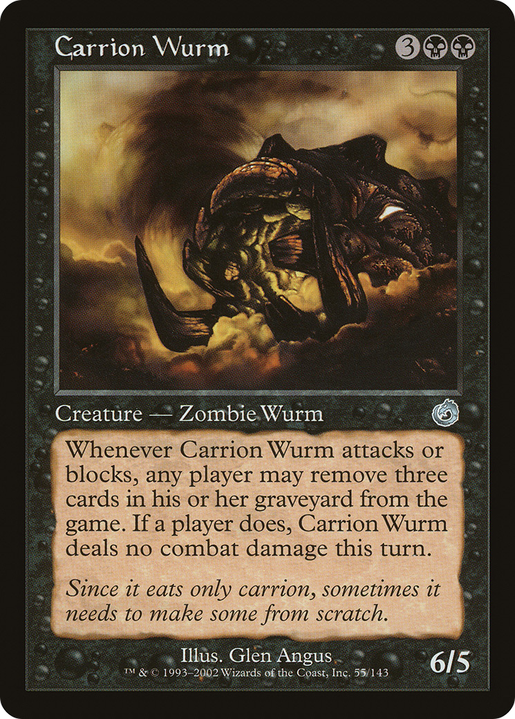 Carrion Wurm (TOR-055) [Torment]