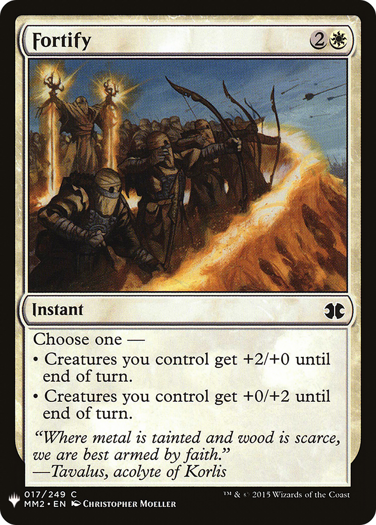 Fortify (LIST-017) [The List]