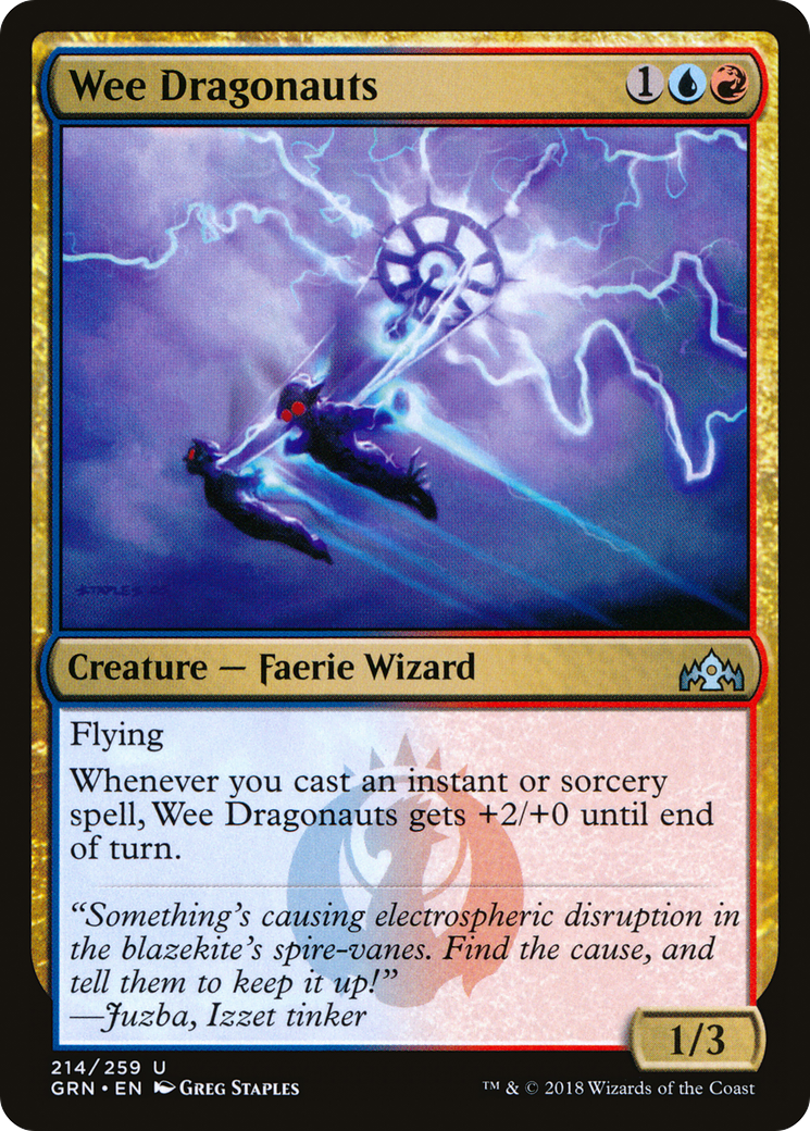 Wee Dragonauts (GRN-214) [Guilds of Ravnica]