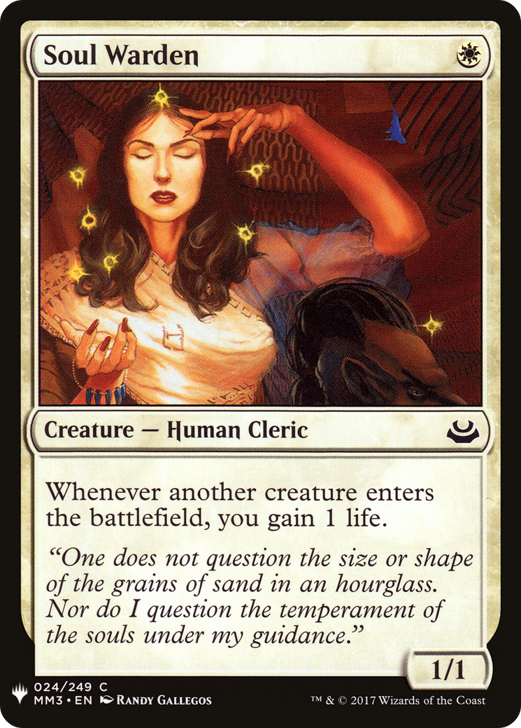 Soul Warden (LIST-024) [The List]