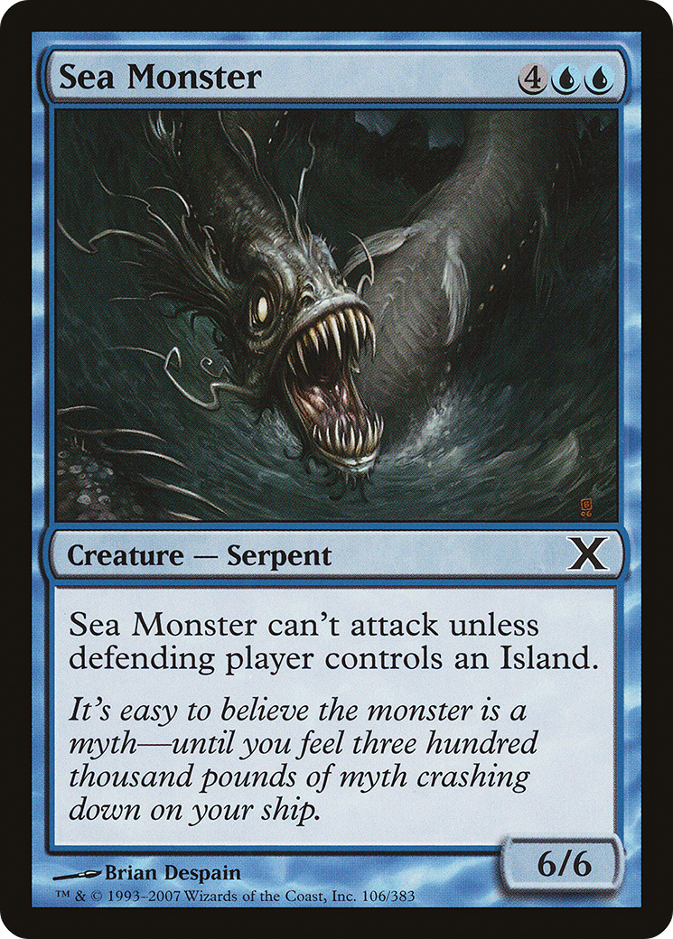 Sea Monster (10E-106) [Tenth Edition]