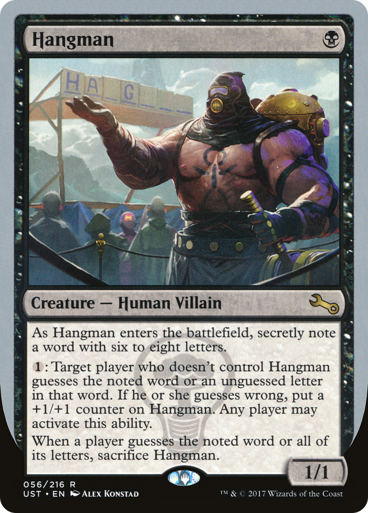 Hangman (UST-056) [Unstable] Foil
