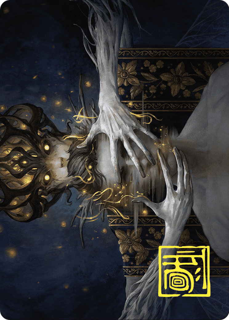 Ego Drain // Ego Drain (AWOE-012) (Borderless) [Wilds of Eldraine Art Series] Foil