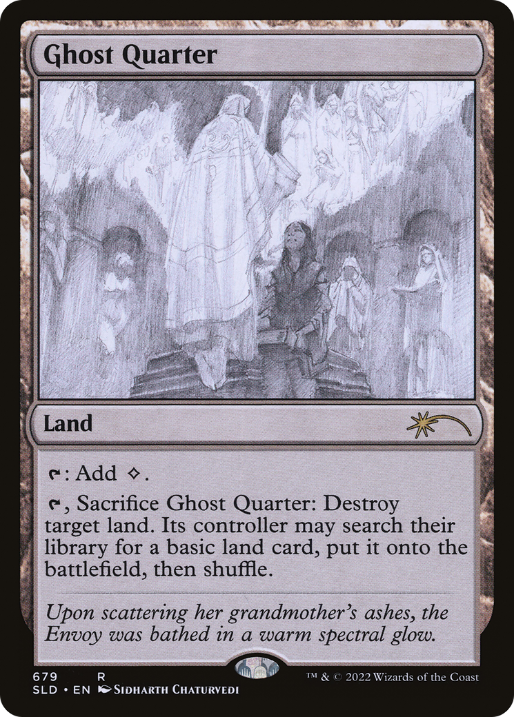 Ghost Quarter (SLD-679) [Secret Lair Drop] Foil