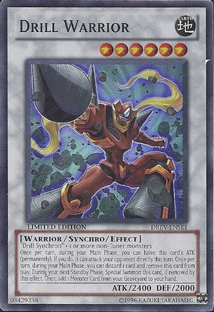 Drill Warrior (Super Rare) (DREV-ENSE1) - Duelist Revolution Limited