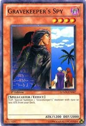 Gravekeeper's Spy (Common) (SDMA-EN007) - Structure Deck: Marik Unlimited