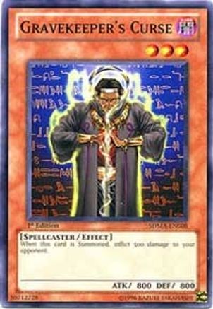 Gravekeeper's Curse (Common) (SDMA-EN008) - Structure Deck: Marik 1st Edition