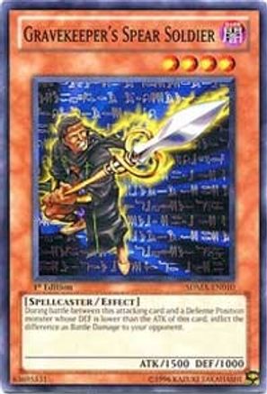 Gravekeeper's Spear Soldier (Common) (SDMA-EN010) - Structure Deck: Marik Unlimited
