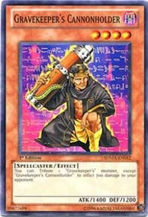 Gravekeeper's Cannonholder (SDMA-EN012) - Structure Deck: Marik 1st Edition