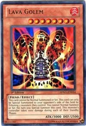 Lava Golem (Ultra Rare) (SDMA-EN014) - Structure Deck: Marik 1st Edition