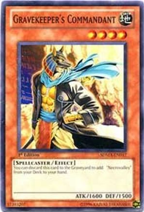 Gravekeeper's Commandant (Common) (SDMA-EN017) - Structure Deck: Marik Unlimited