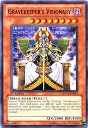 Gravekeeper's Visionary (Common) (SDMA-EN018) - Structure Deck: Marik 1st Edition