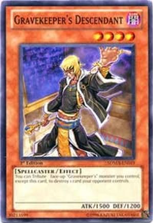 Gravekeeper's Descendant (Common) (SDMA-EN019) - Structure Deck: Marik 1st Edition