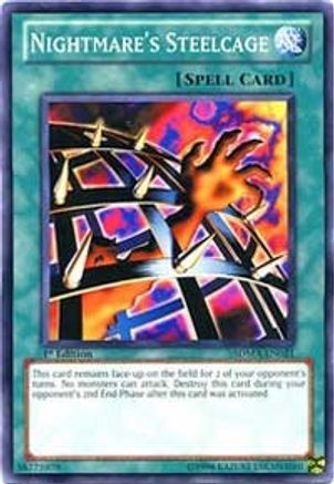 Nightmare's Steelcage (Common) (SDMA-EN021) - Structure Deck: Marik 1st Edition