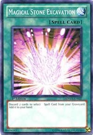 Magical Stone Excavation (Common) (SDMA-EN027) - Structure Deck: Marik 1st Edition