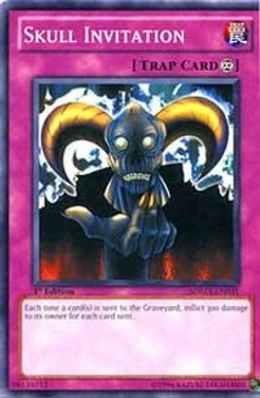 Skull Invitation (Common) (SDMA-EN031) - Structure Deck: Marik 1st Edition